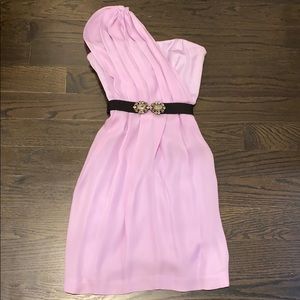 Bcbg silk/satin dress.